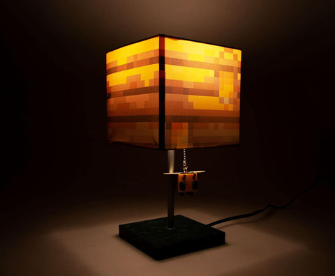Minecraft bee nest shade adds warm glow for study or play