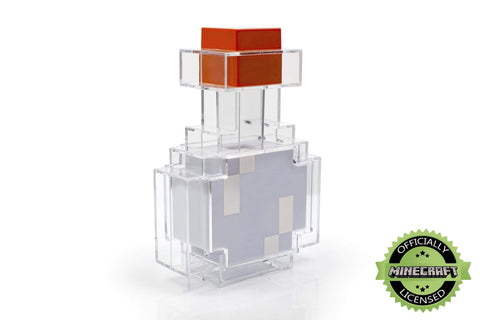 Minecraft Potion Bottle night light, battery-powered for portable room illumination