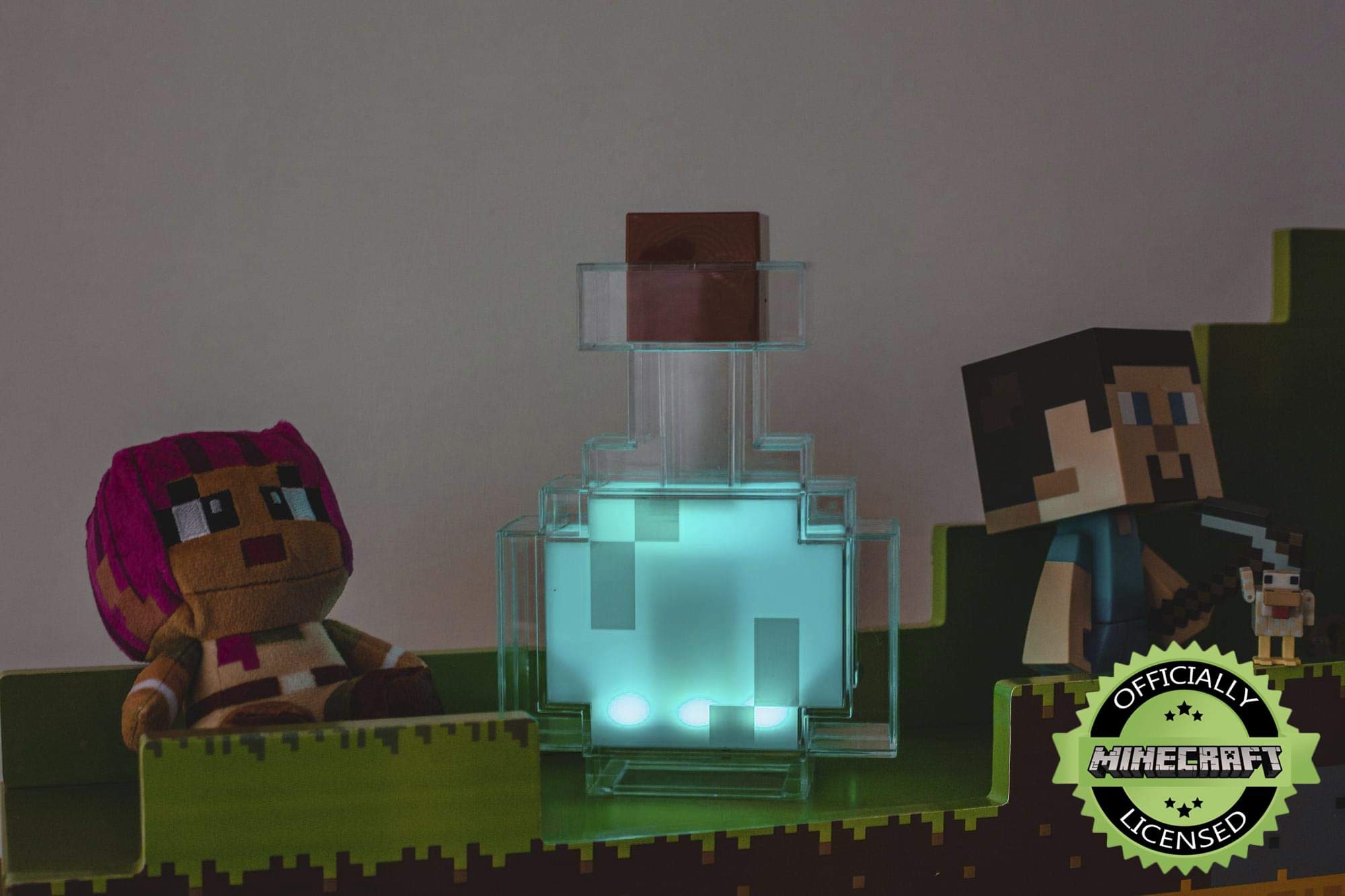 Minecraft Potion Bottle official merchandise for authentic gamer decor