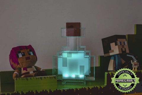 Minecraft Potion Bottle official merchandise for authentic gamer decor