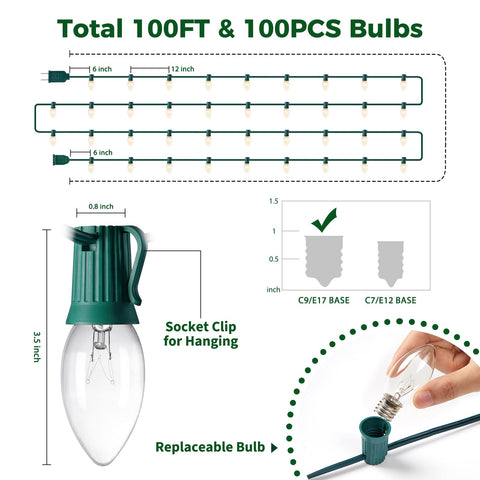 Minetom C9 green wire for easy wrapping around trees and fences