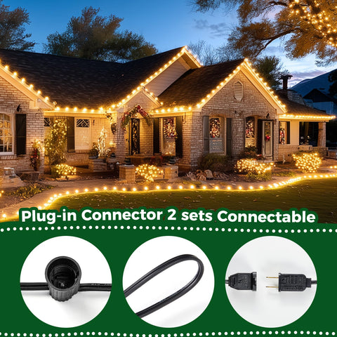 Minetom C9 wrap around tree decoration adds seasonal charm