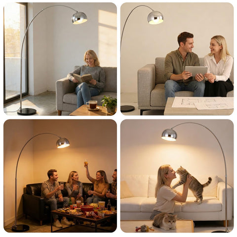 Mingfitow floor lamp assembly is straightforward and practical for flexible spaces