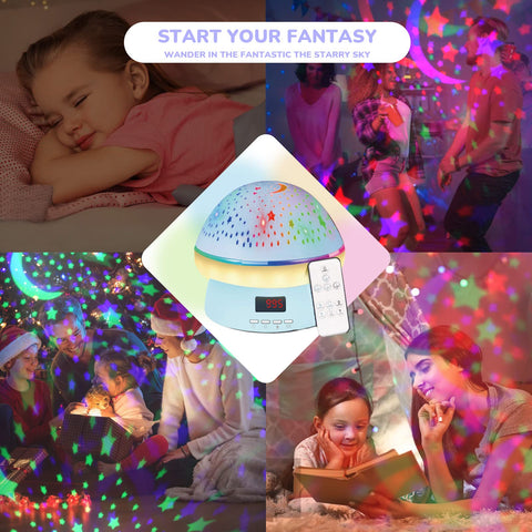 MINGKIDS adjustable brightness levels for gentle eye-friendly lighting