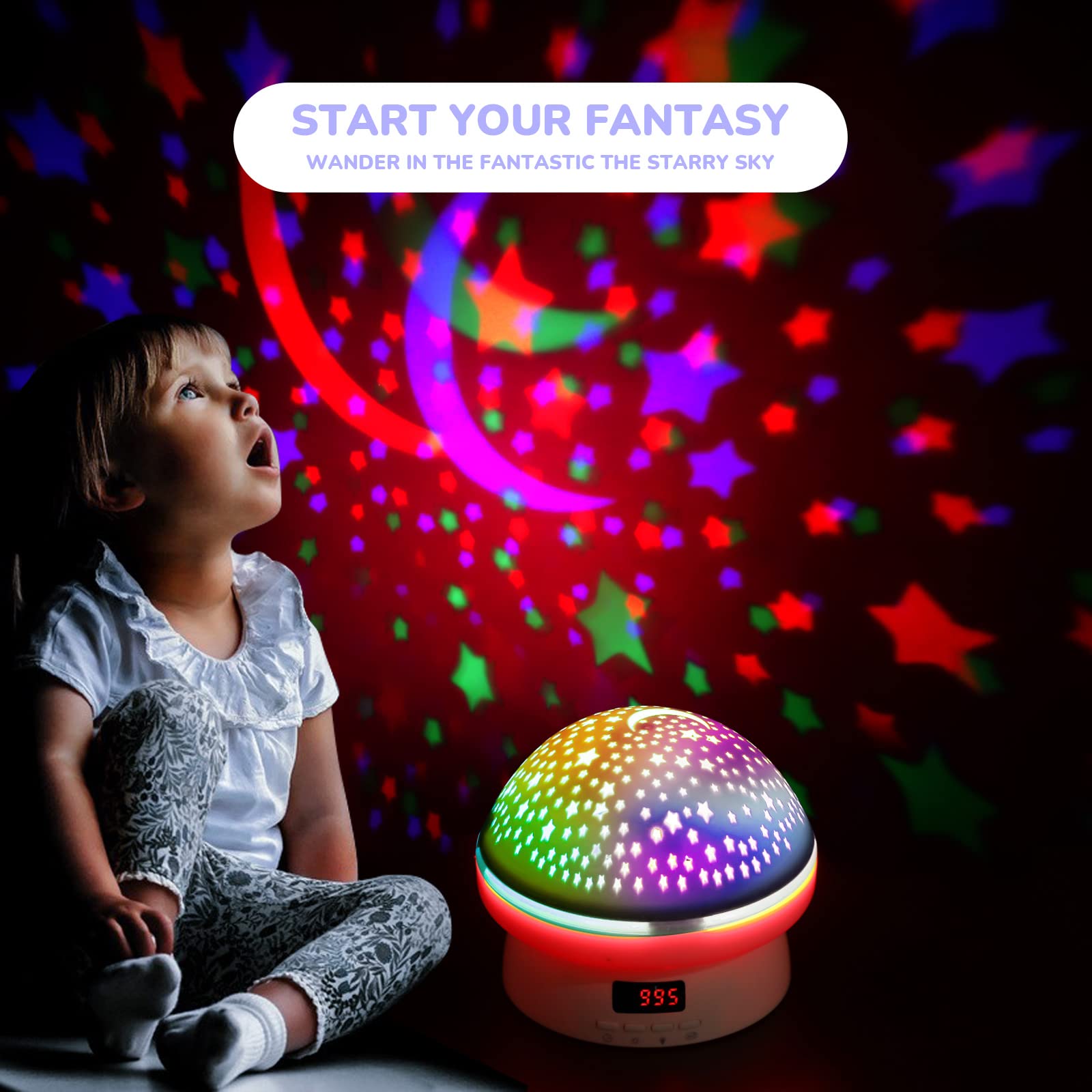 MINGKIDS simple control panel for easy operation by kids
