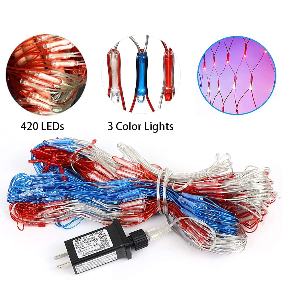 MINIAO weather-ready flag lights withstand wind and rain outdoors