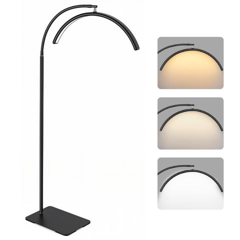 MINIEAR Half Moon Lash Light with gooseneck provides precise eyelash extensions lighting.