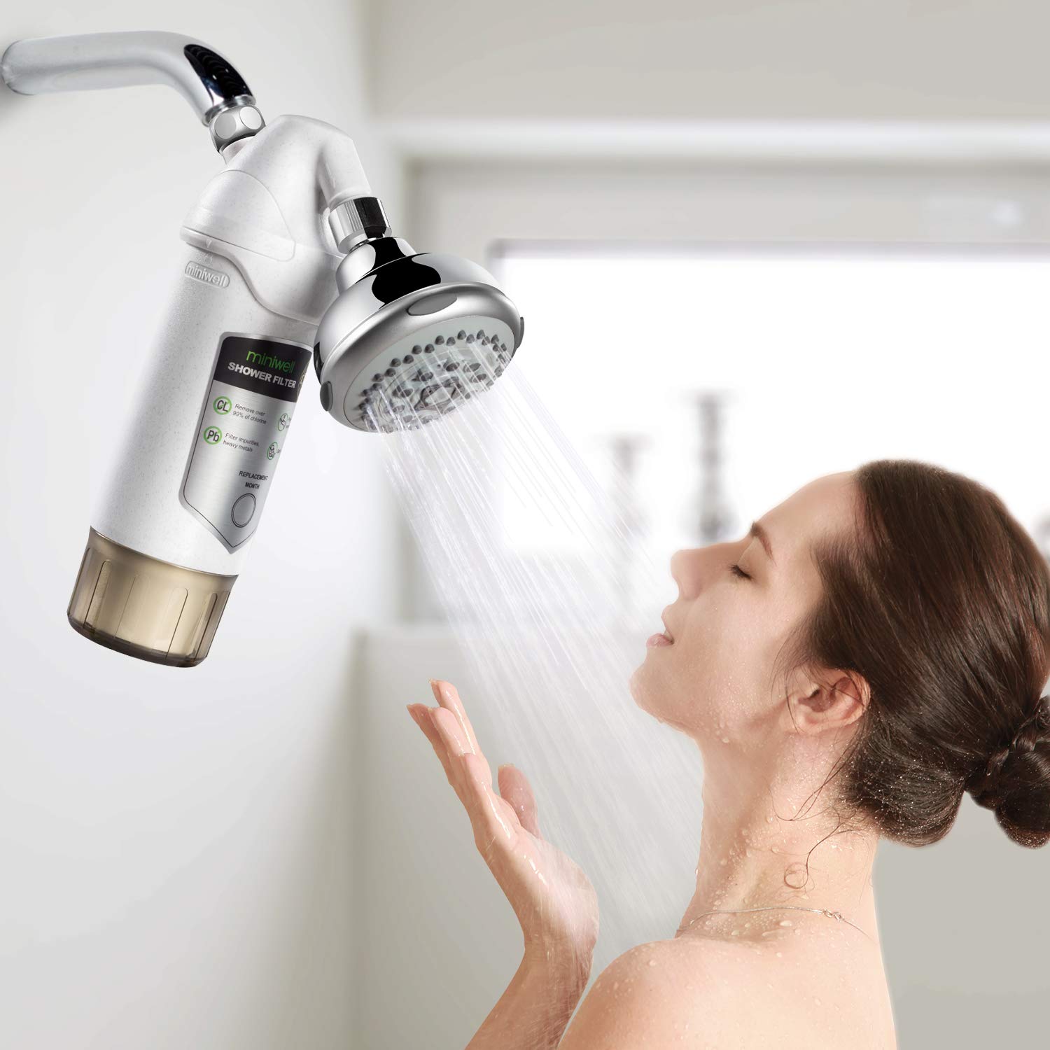 Miniwell L720-Plus system installed in bathroom for cleaner water