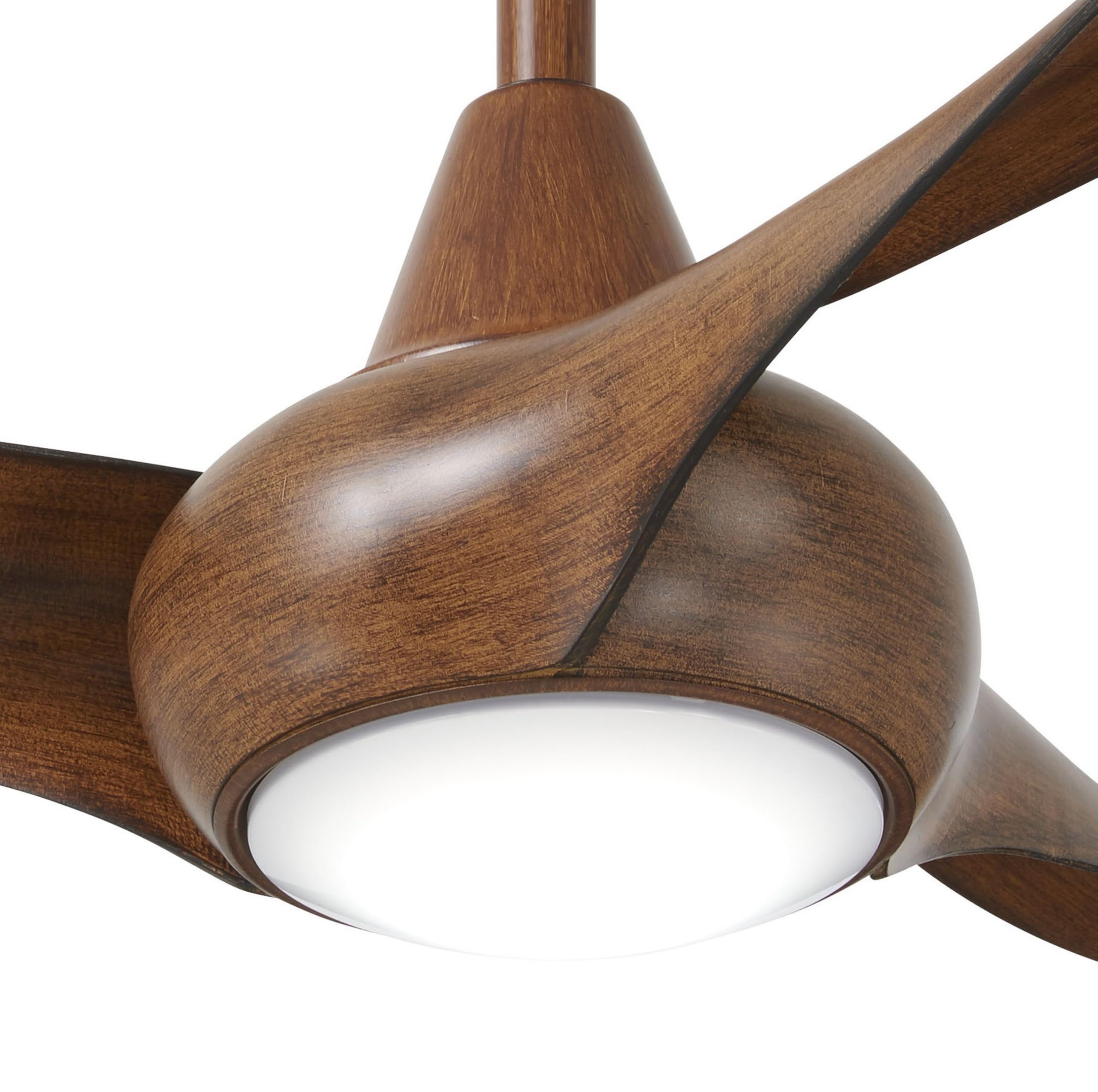 Minka-Aire F845-DK LED light kit providing dimmable illumination for relaxed evenings