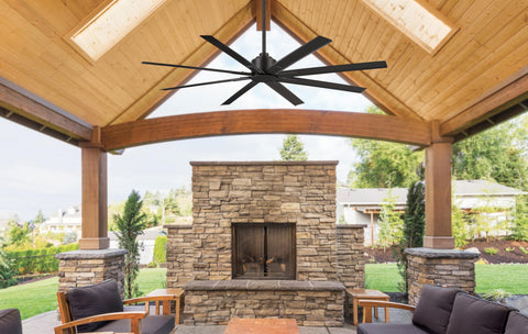 Minka-Aire Xtreme H2O with quiet DC motor for peaceful evenings