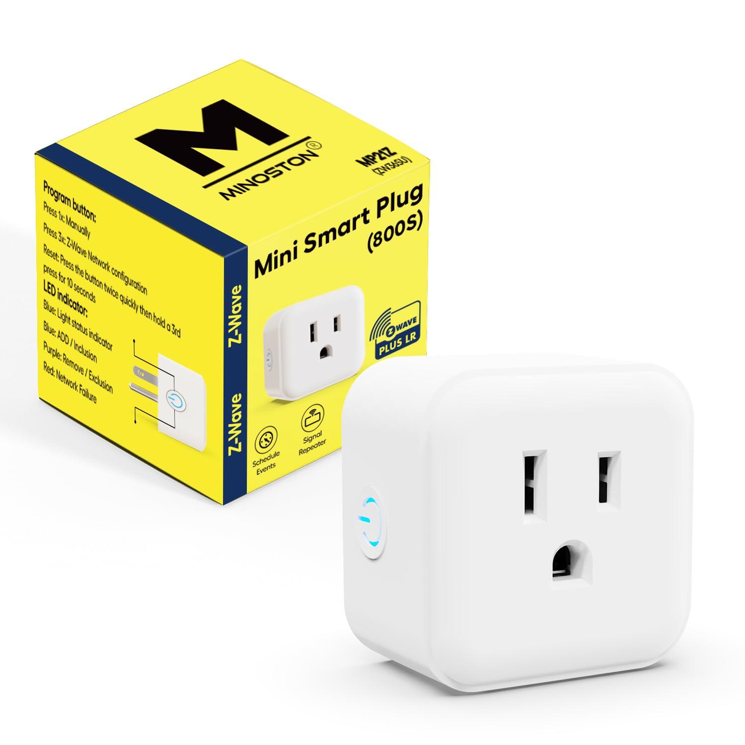 Minoston Smart Plug 800 Series chip boosts signal coverage for stable smart home control