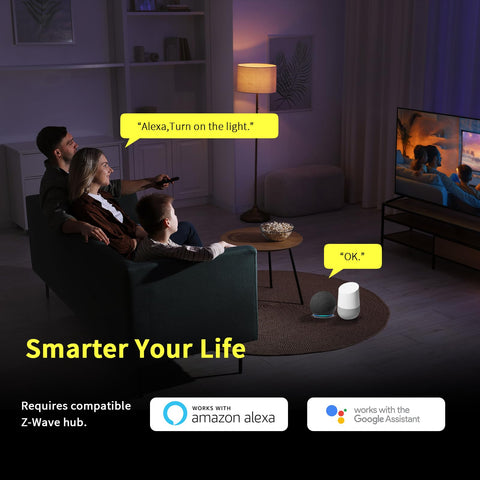 Minoston Smart Plug long-range repeater extends hub range for distant rooms