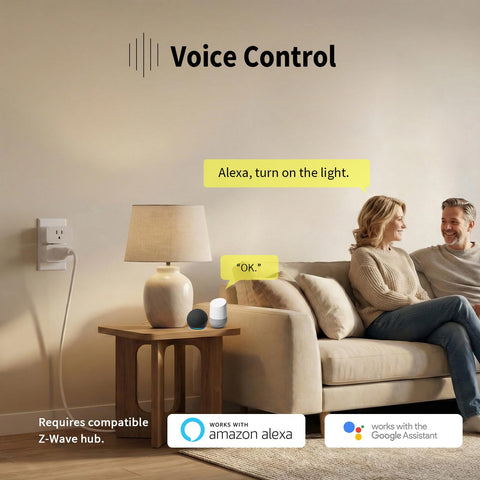Minoston Zwave Plug S2 Security encrypts communications for privacy.