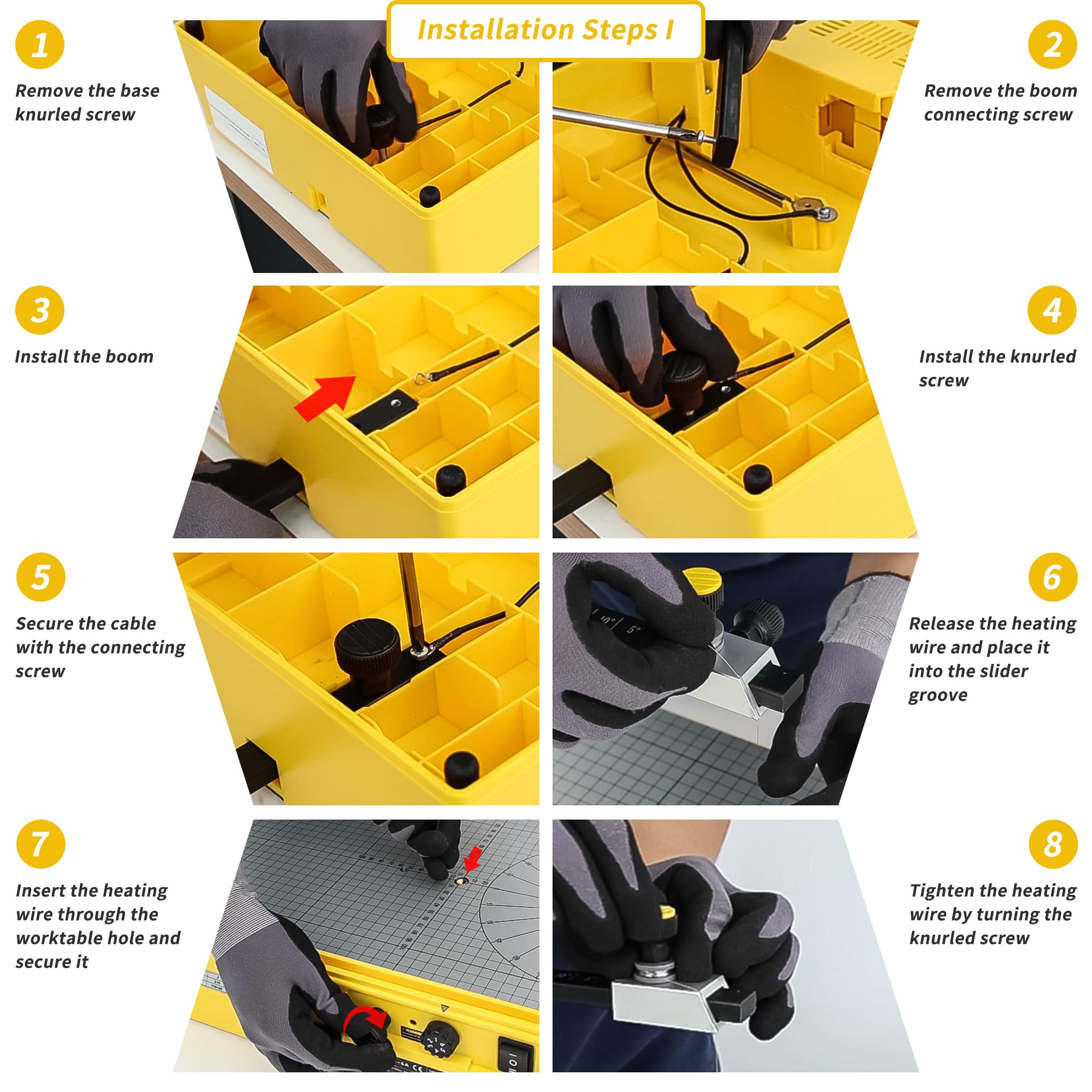 Minova cutter with 660°F settings for smooth material processing.