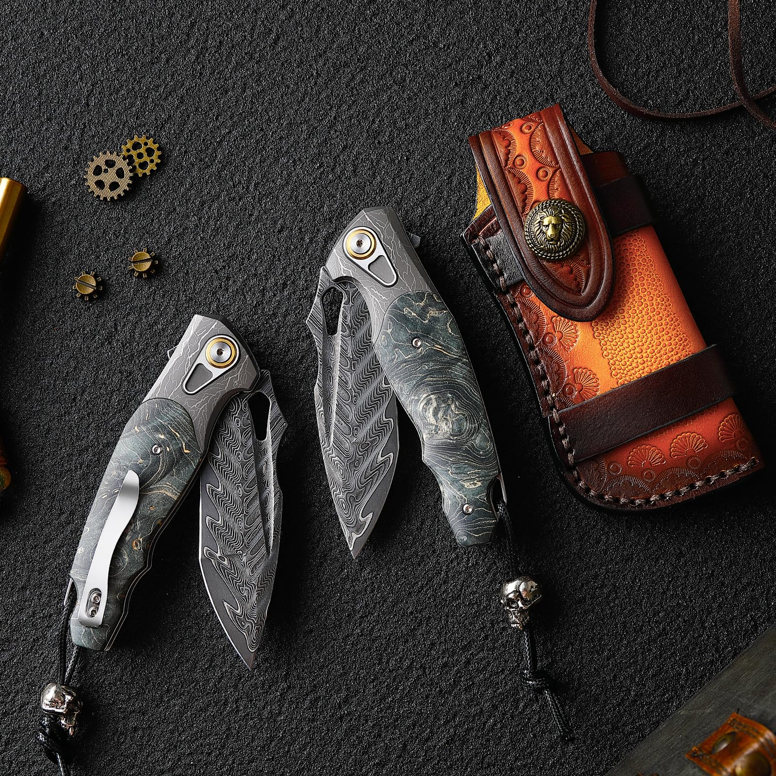 Minowe compact EDC knife fits travel, hiking, and camping uses.