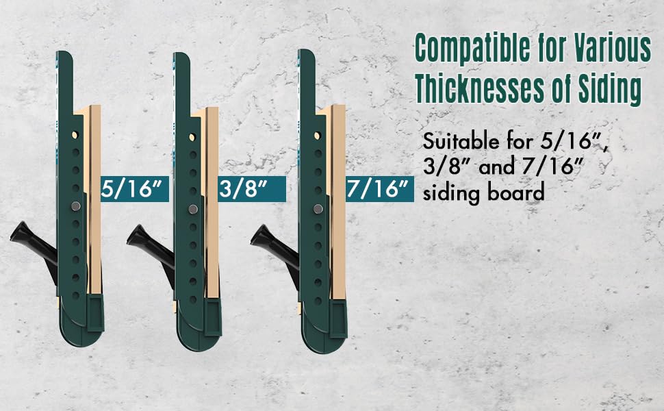 MINSN PTY tool set ideal for pre-painted siding applications