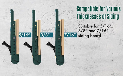 MINSN PTY tool set ideal for pre-painted siding applications