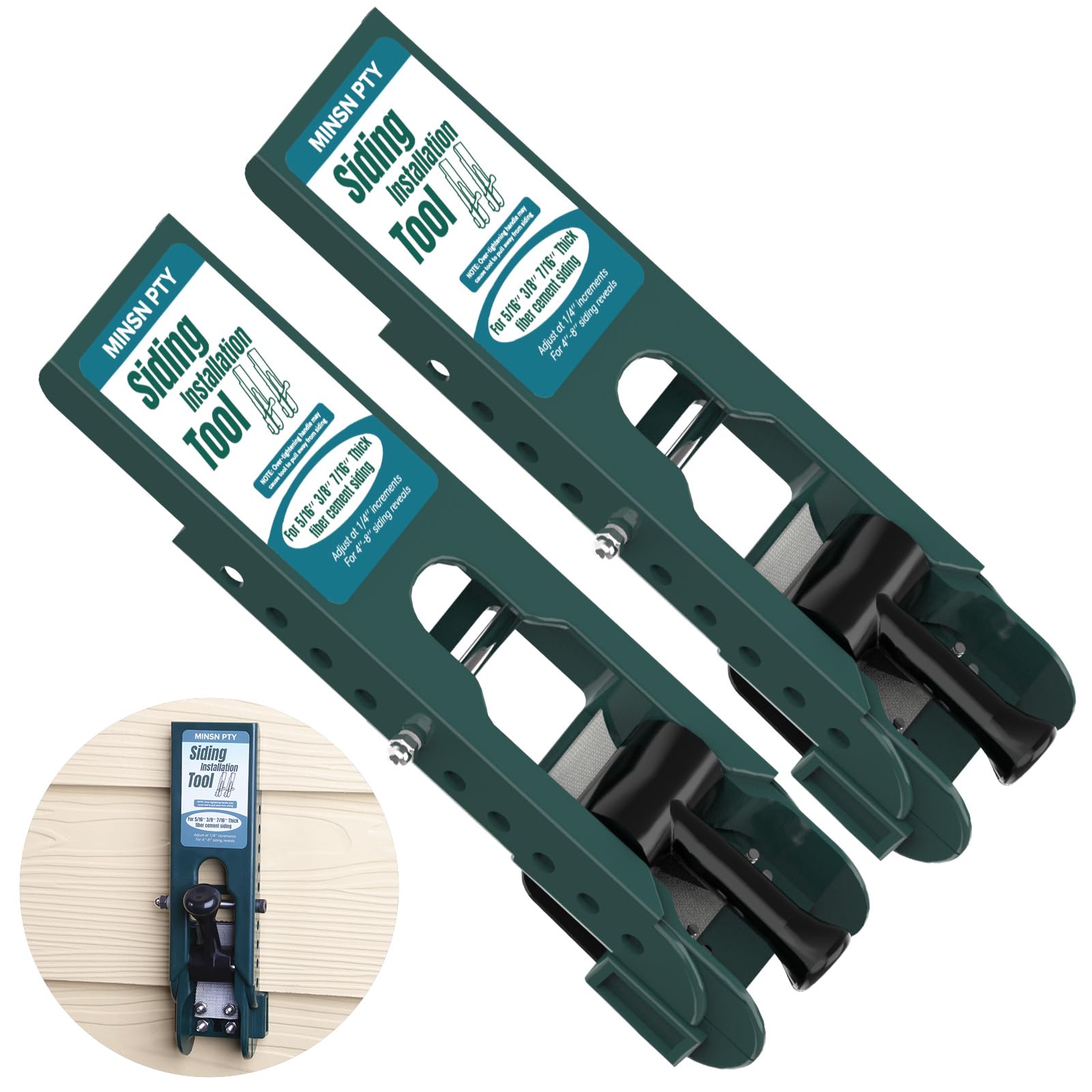 MINSN PTY upgraded siding tool gauge for 5-16 inch thickness delivers precise reveals