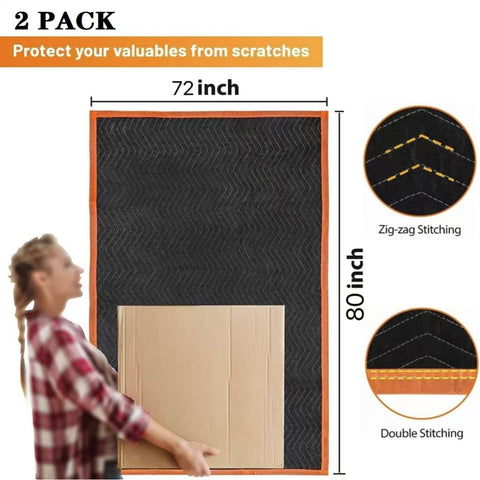 Mintboo heavy-duty furniture pad; reinforced stitching resists tears for long-lasting use