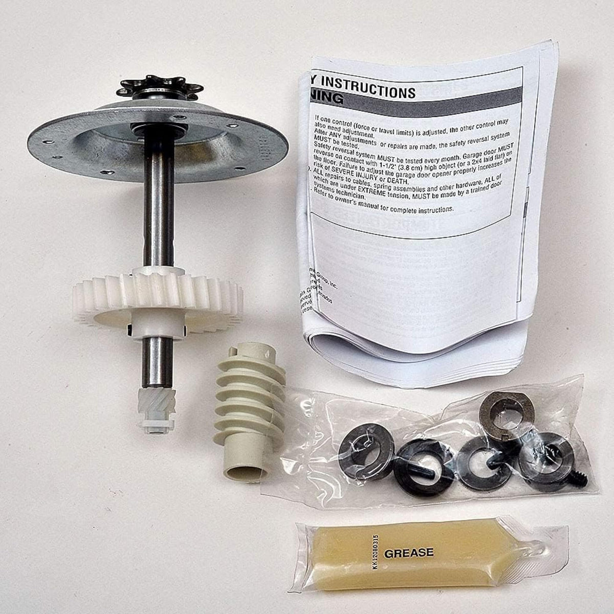 Mintu gear sprocket for Liftmaster 2245-3265 closeup shows durable gear teeth for smooth operation.