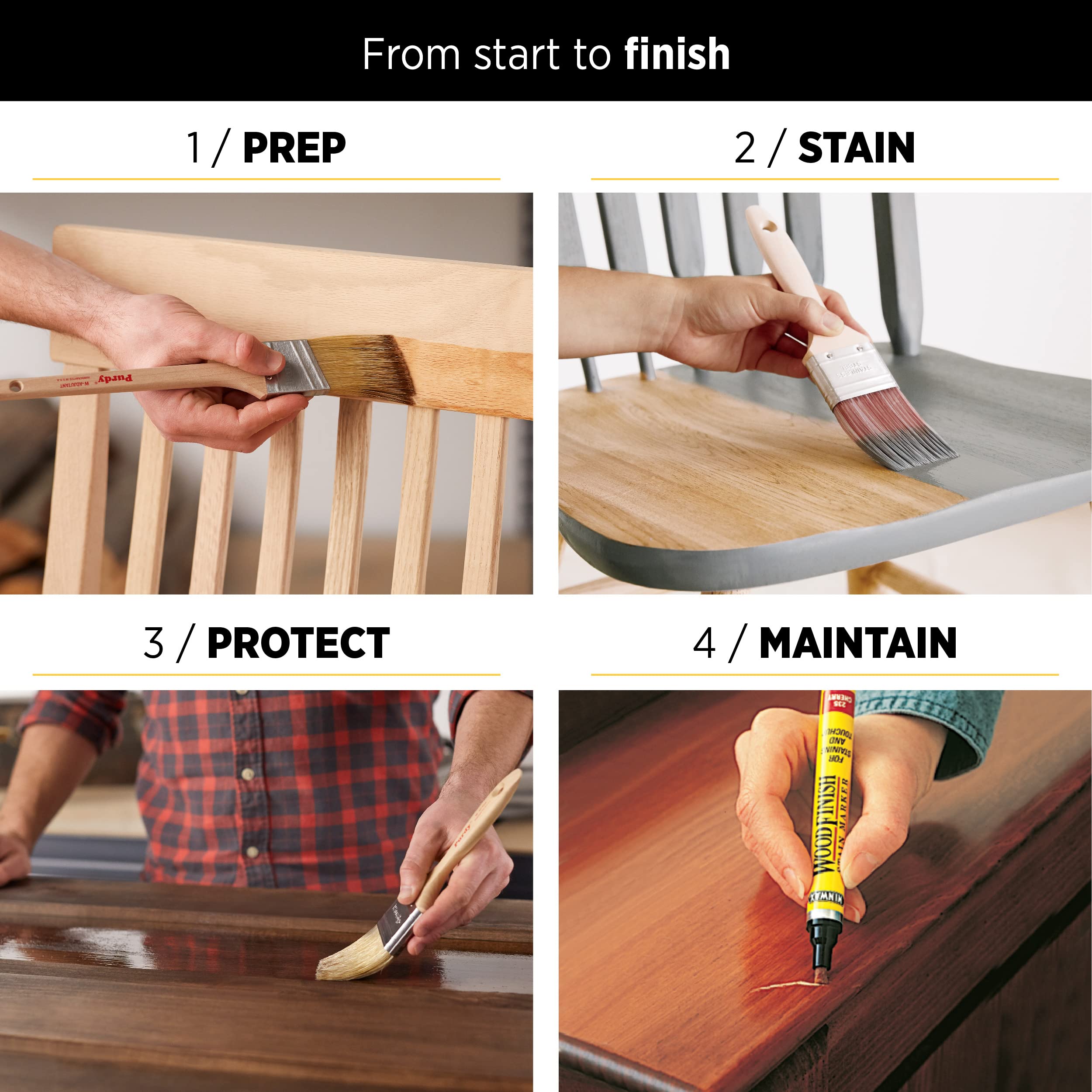 Applying Minwax Reviver on wood floor for crystal-clear finish
