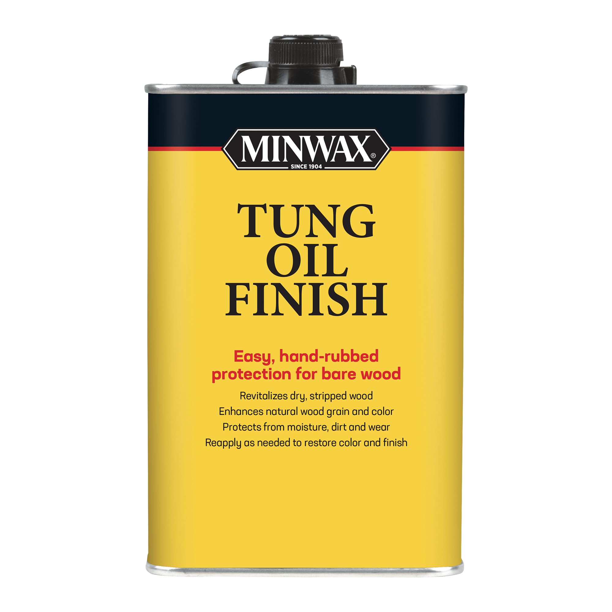 Minwax High Performance Wood Hardener bottle close-up showing deep penetration.