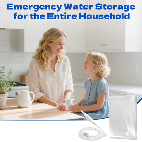 Minzan siphon pump included for easy water transfer.