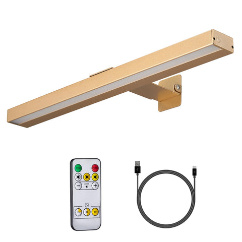 MIOBLUE wireless picture light with remote illuminating wall art