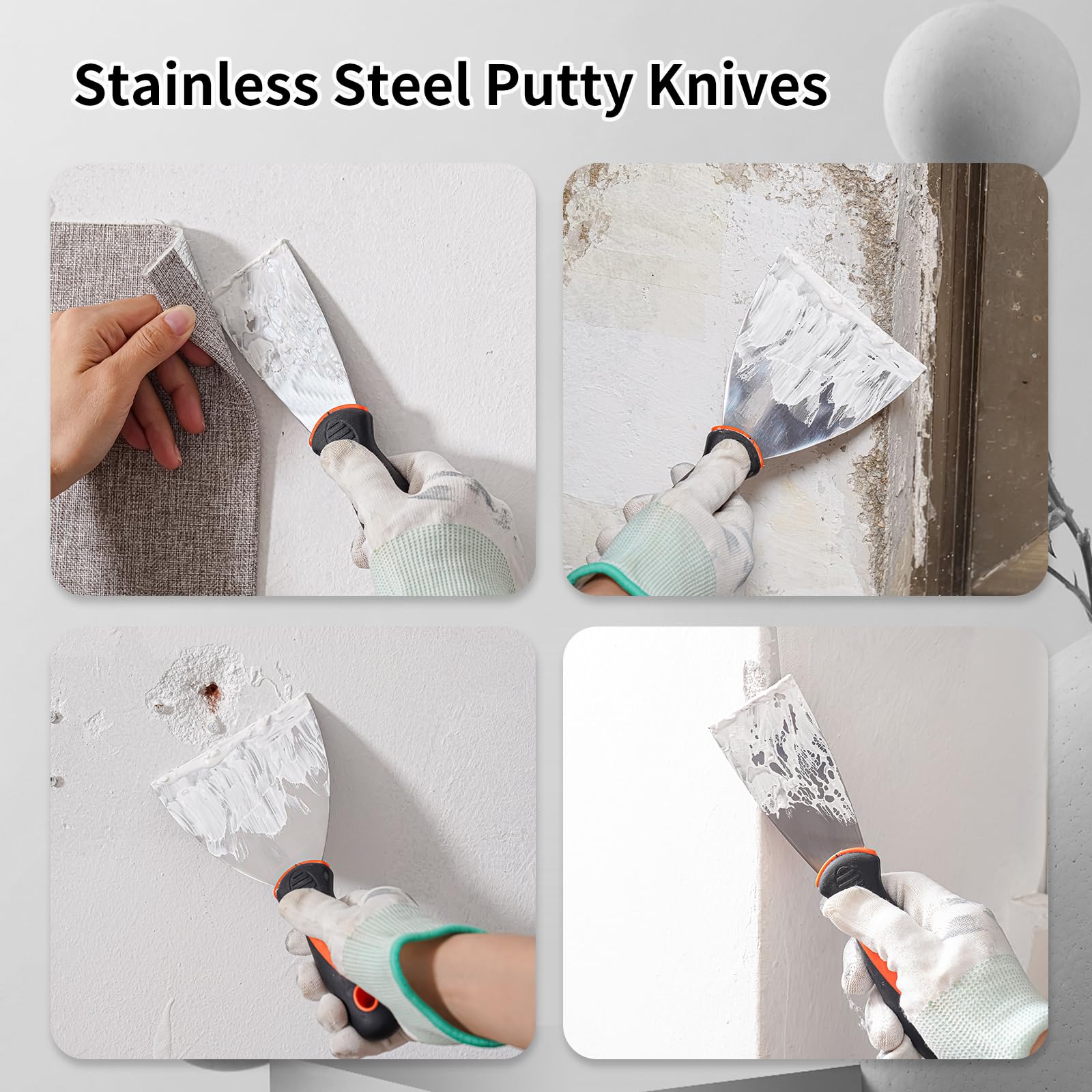 Miofth mirror-polished blades are easy to clean after use.