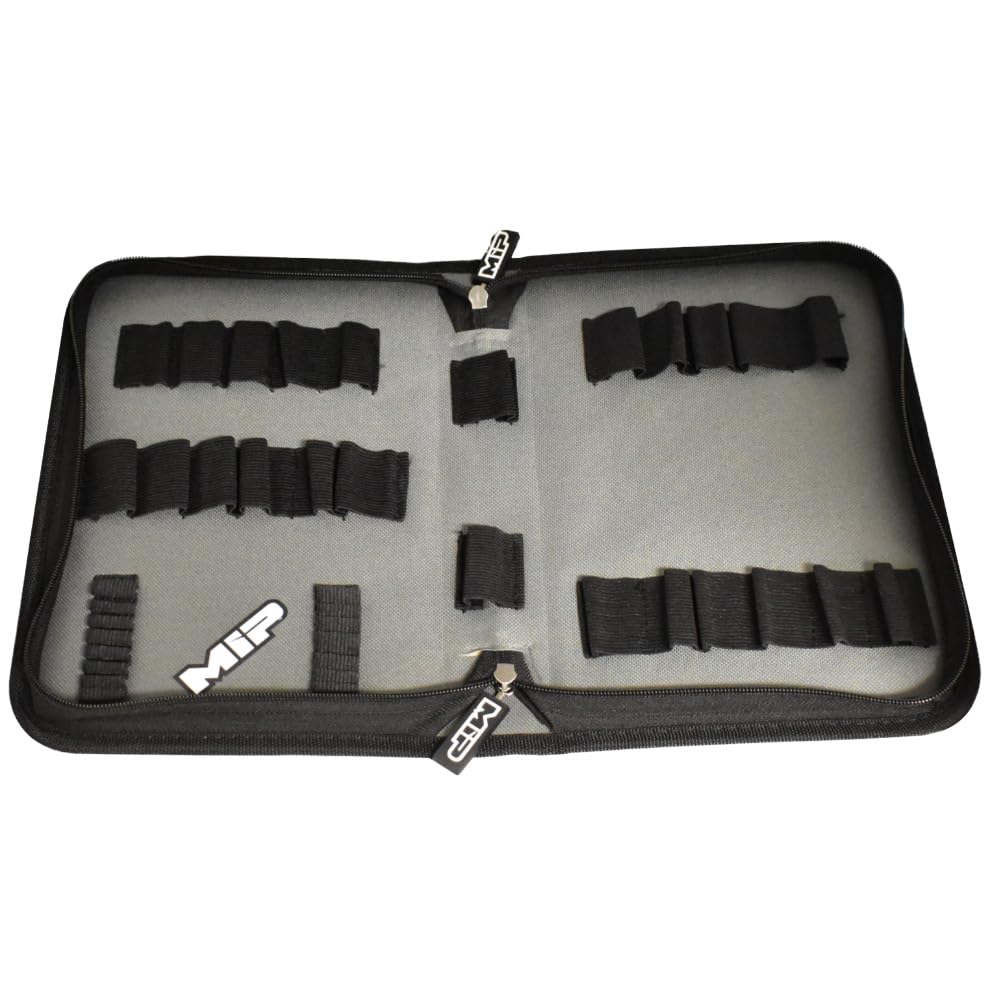 MIP 5210 RC Tool Bag with 40-pocket organization for essential hex and nut drivers