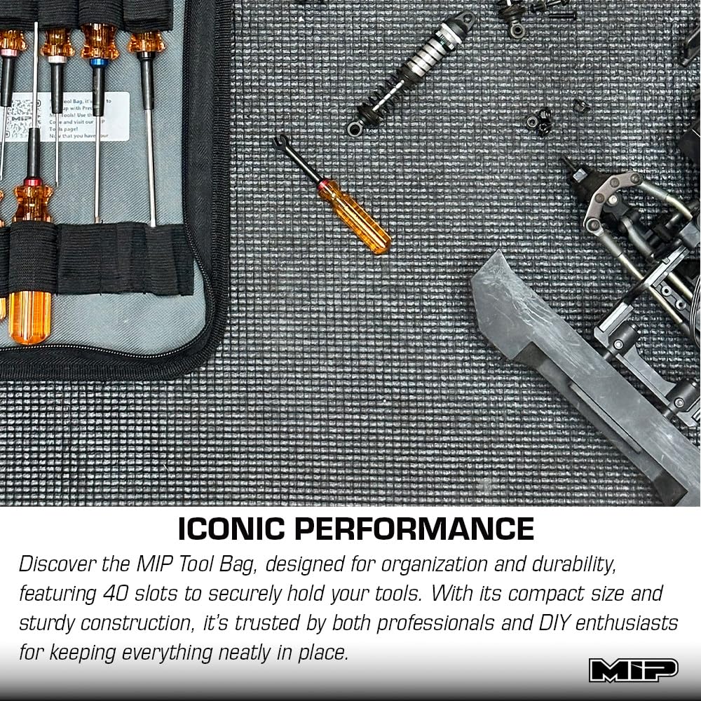 Compact dimensions of the MIP 5210 bag fit on the track or field