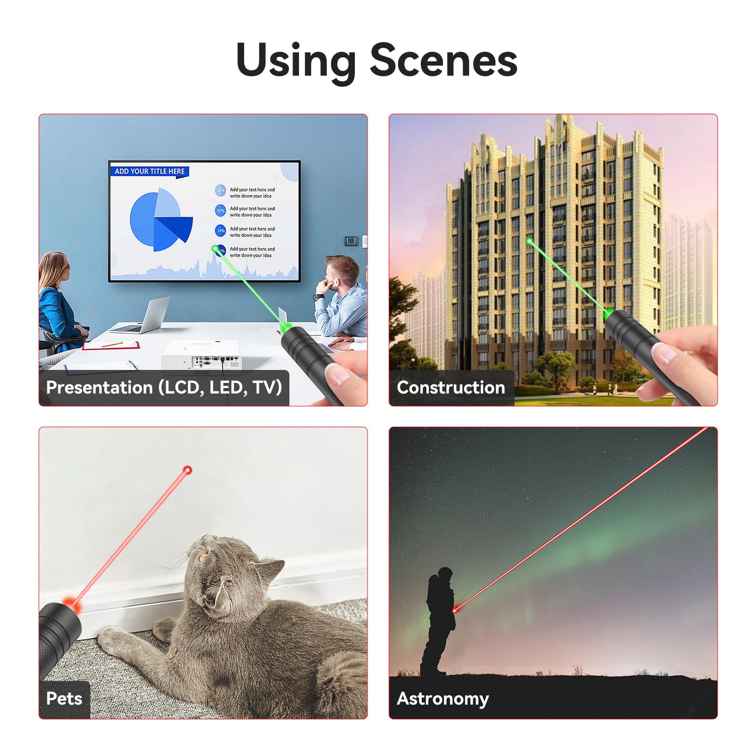 MIPREZT presentation-ready laser pointer for office and classroom use.