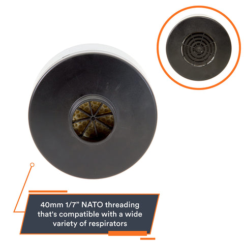 MIRA Safety NBC-77 SOF compatible with Mira gas mask setup