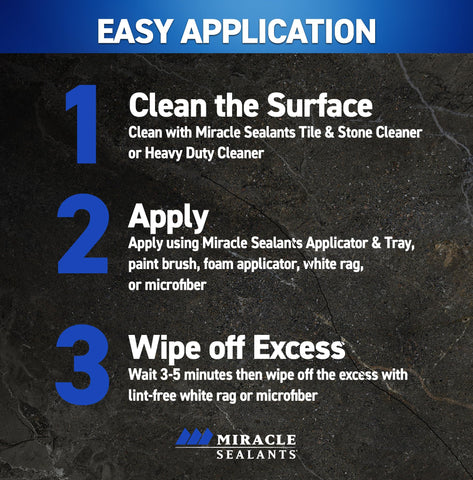Miracle Sealants 511 Seal and Enhance exterior use withstands outdoor weather and freeze-thaw cycles