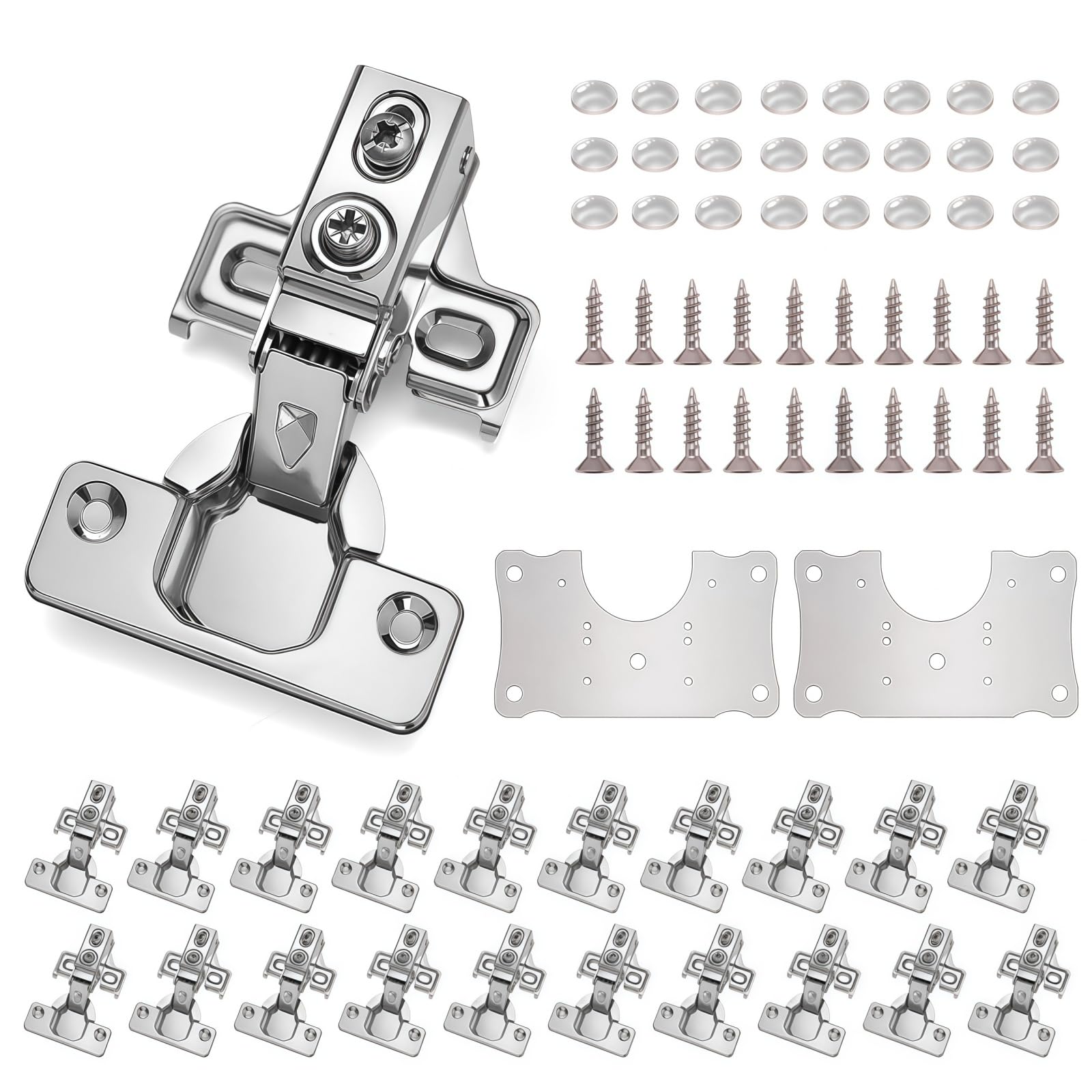 Mirdinner cabinet hinges soft close assembly demonstrates smooth operation and easy setup