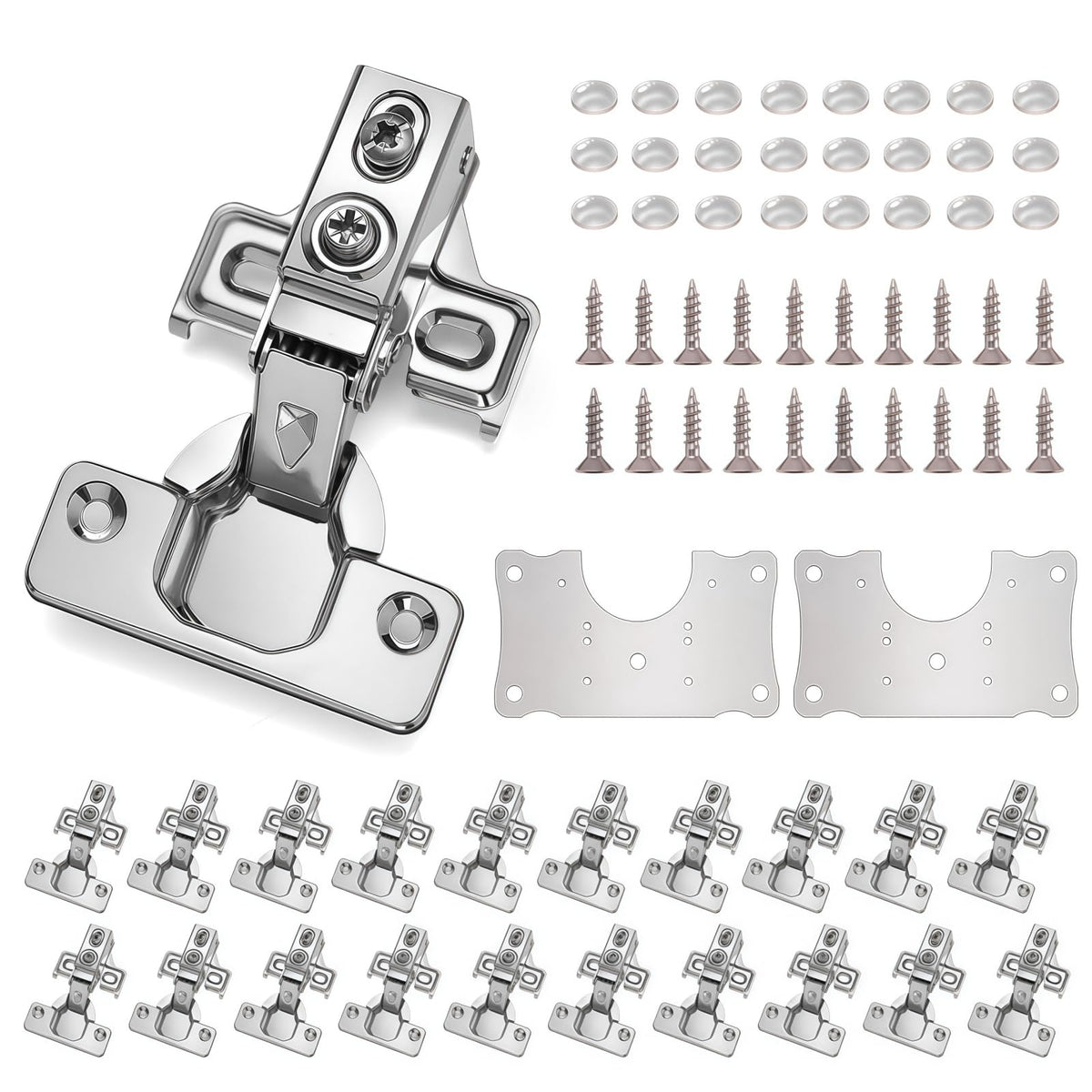 Mirdinner cabinet hinges soft close assembly demonstrates smooth operation and easy setup