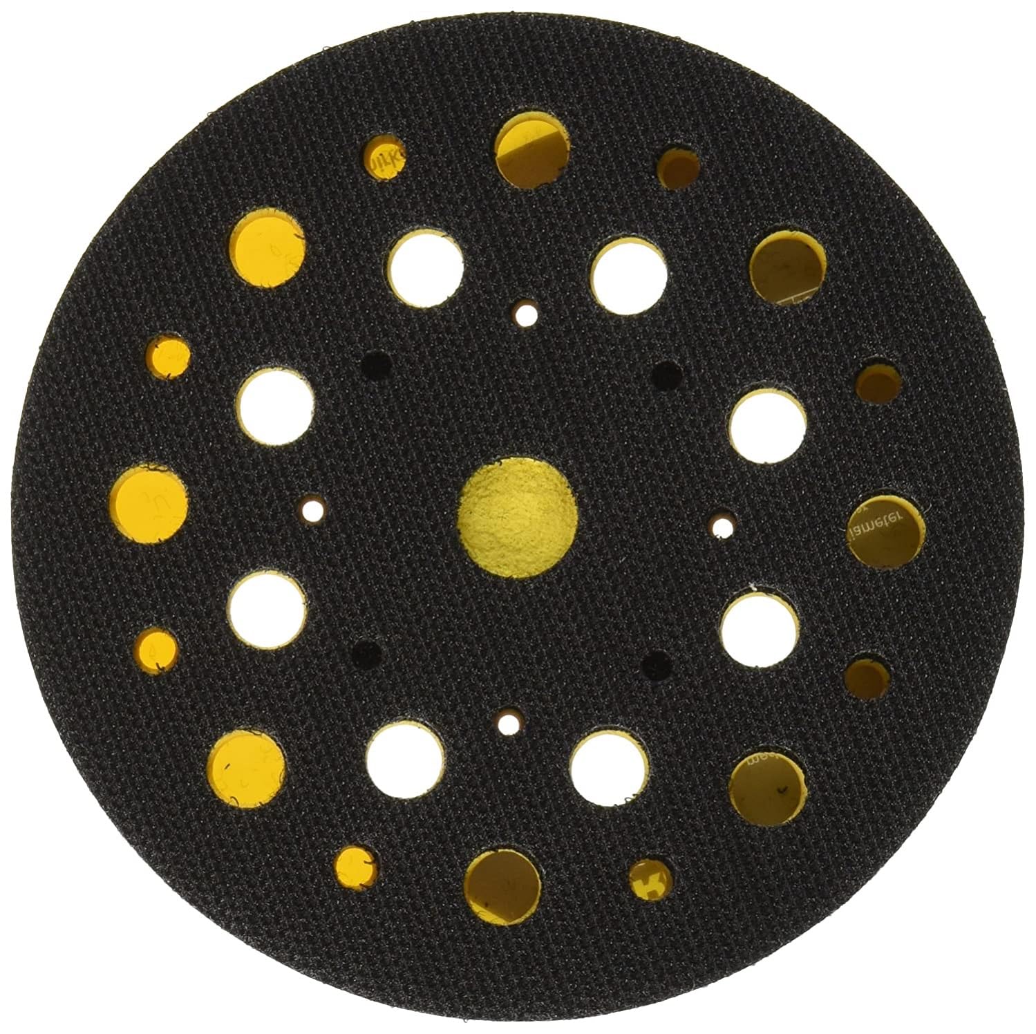 Mirka medium density foam on 5 inch pad supports even pressure