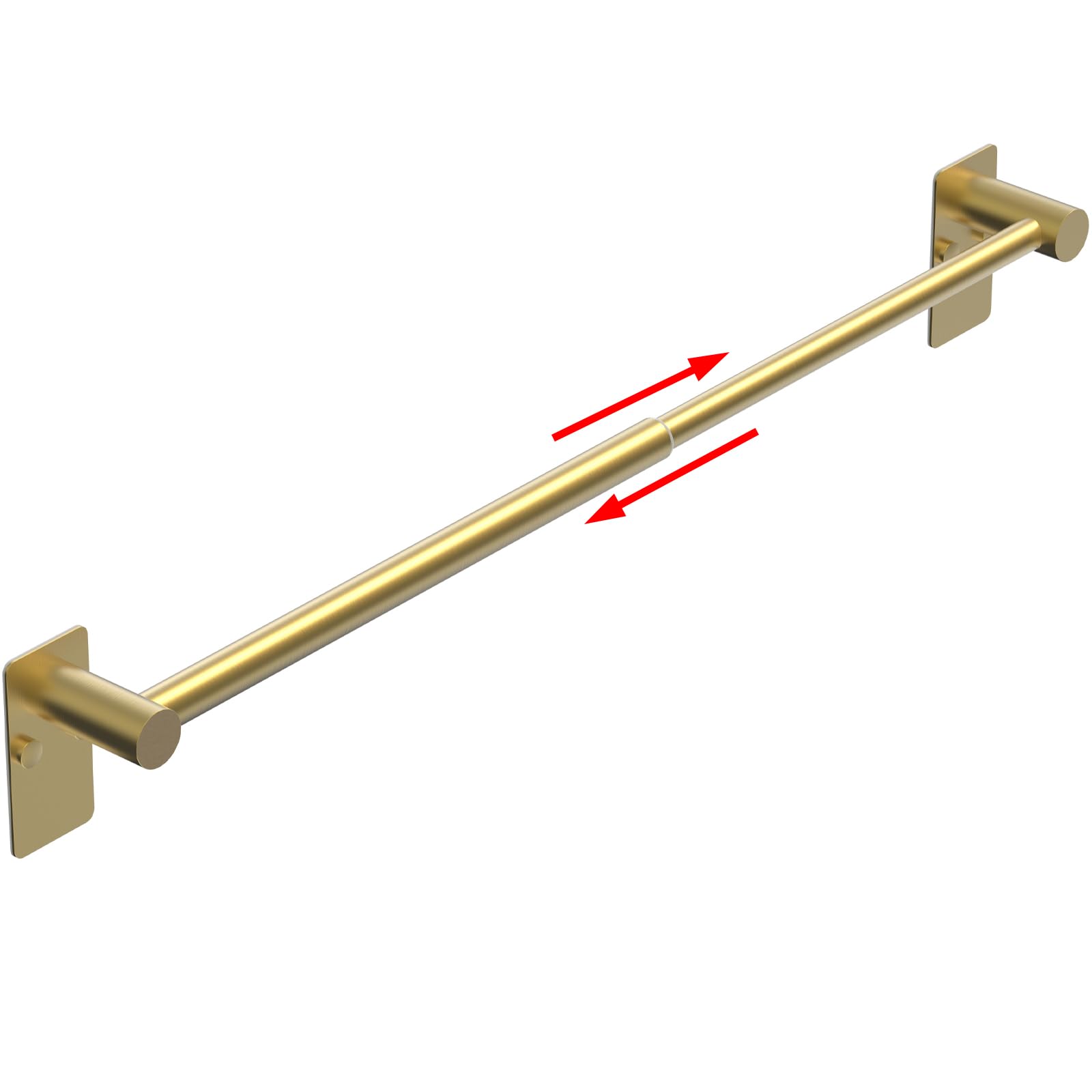 MIROAMZ Towel Bar adjustable length fits different towel sizes for versatile spaces