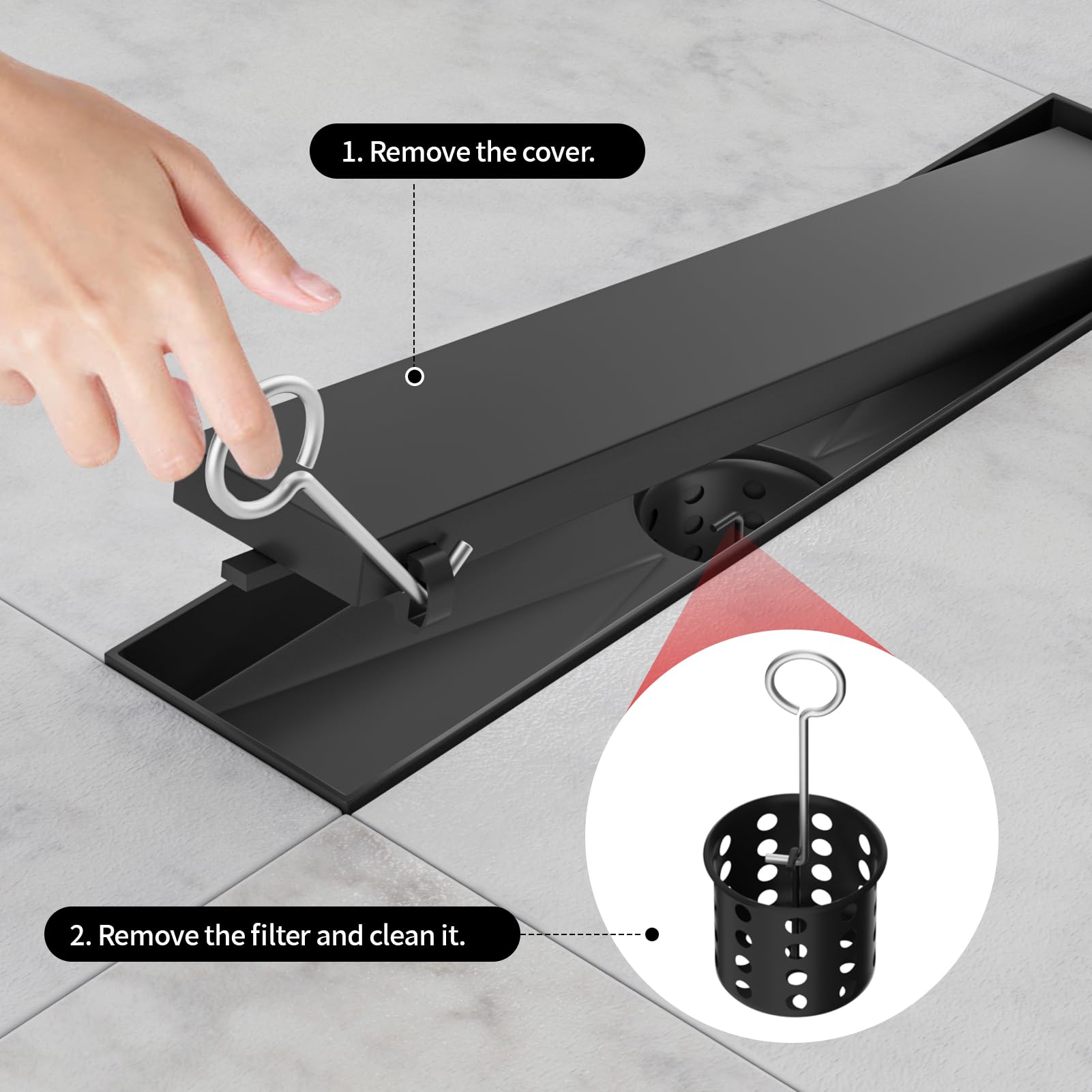 Mirravative 304 stainless steel construction resists corrosion for long lasting use