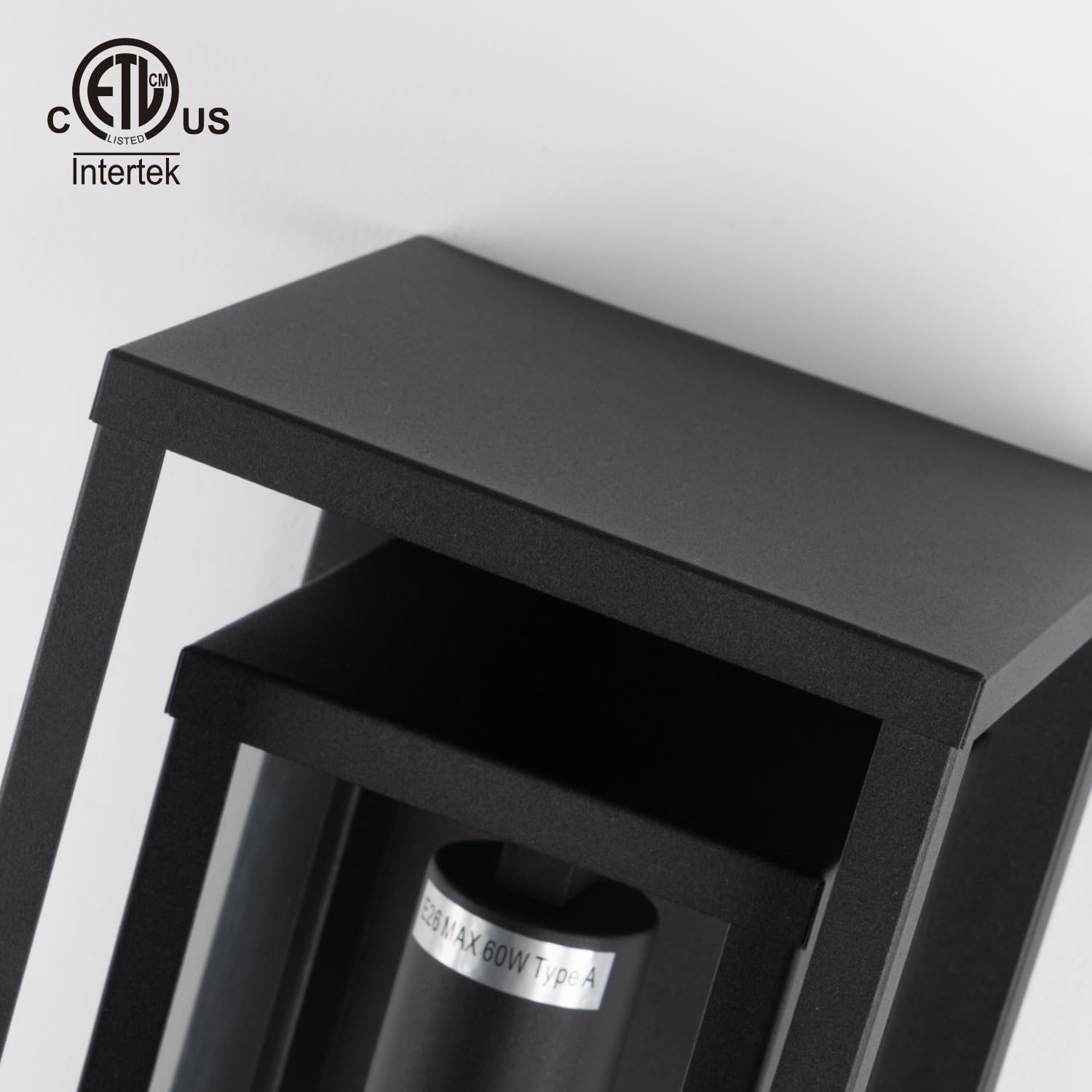 Mirrea easy installation with upfront fixing nuts; no assembly required.