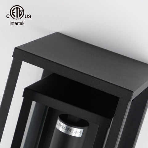 Mirrea easy installation with upfront fixing nuts; no assembly required.