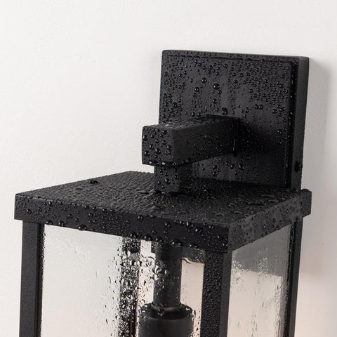 Mirrea pack of 2 outdoor sconces for balanced exterior glow