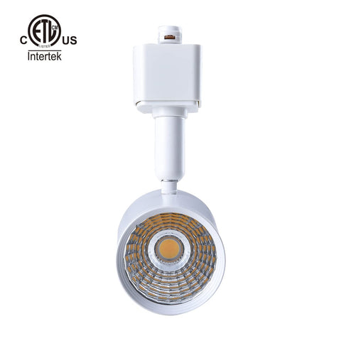 Mirrea spot-type COB LED head provides focused task lighting on artwork