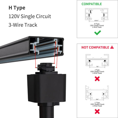 Mirrea universal 3-wire track head installation made simple