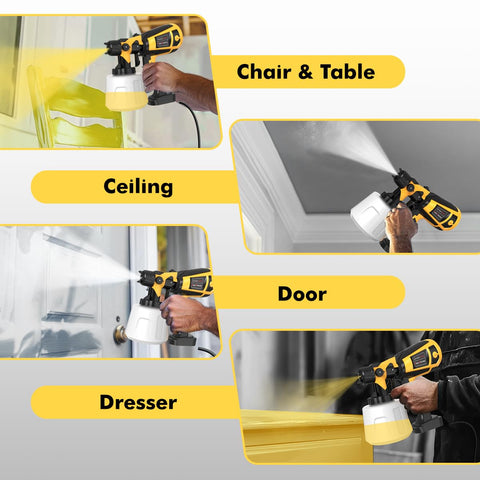 MirrorZone adjustable spray patterns demo: vertical, horizontal, circular