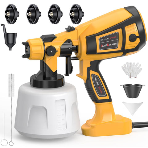 MirrorZone paint sprayer 1000W power for fast, even coats.