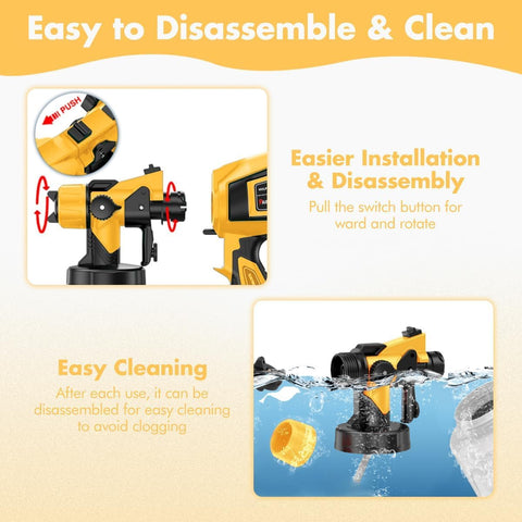 MirrorZone four nozzles enable versatile finishes on furniture and cabinets.