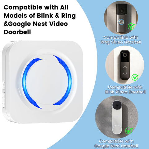 Misduococo Wi-Fi doorbell chime extender unboxing shows plug-in setup.