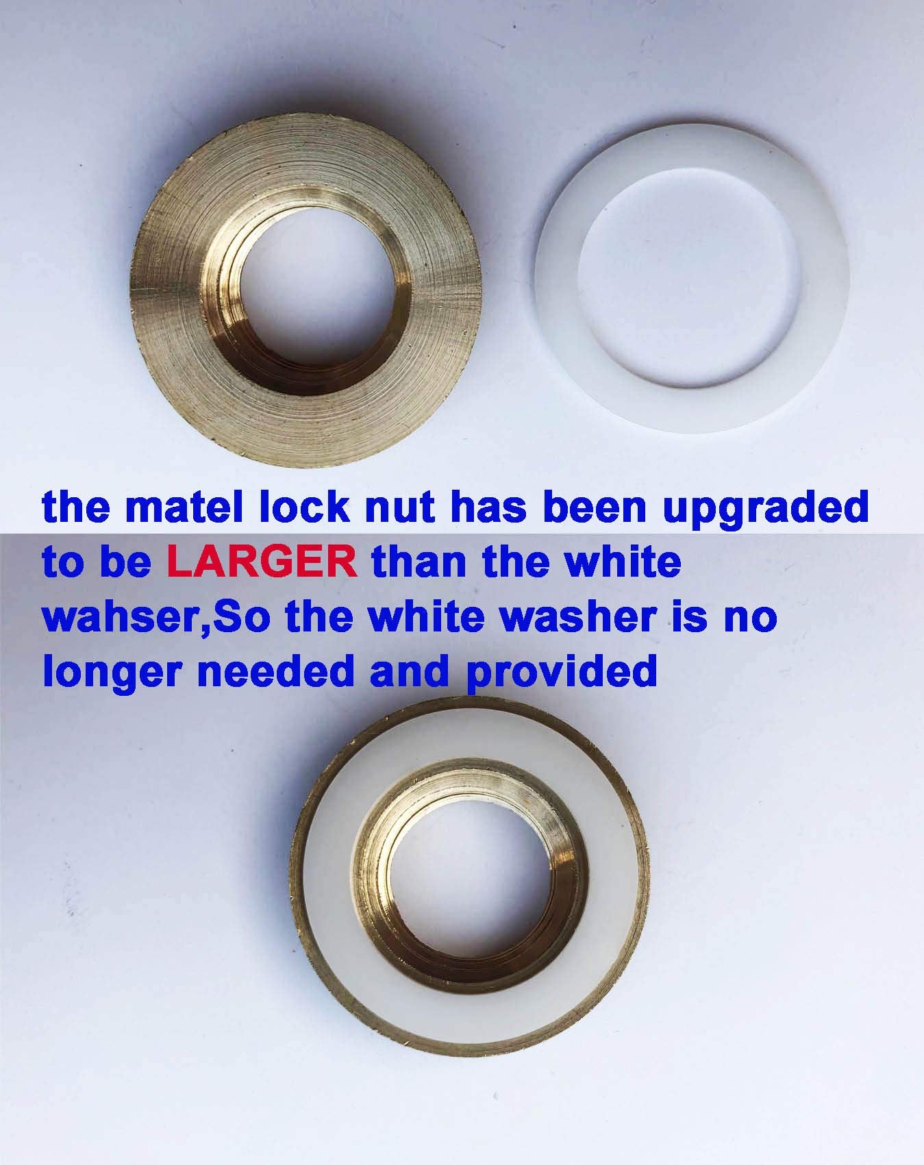 MISSMIN backsplash-mount installation kit supports quick, secure faucet setup on stainless steel sinks