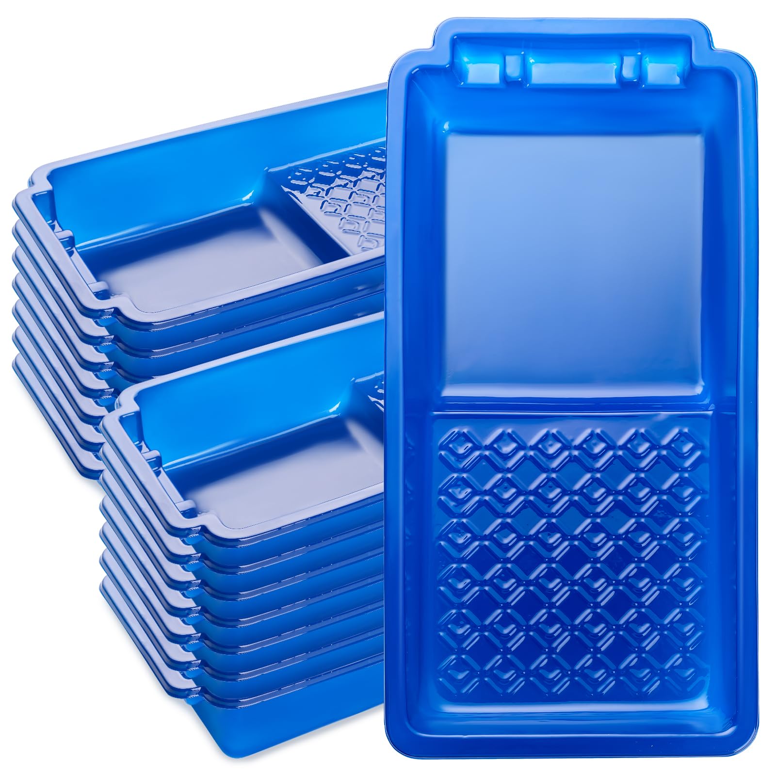 Mister Rui 4-inch paint tray liners pack delivers quick cleanup for small painting projects.